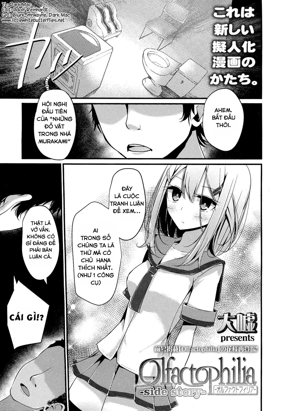 HentaiVN.net - Ảnh 3 - Olfactophilia -Ngoại truyện - Chap 1
