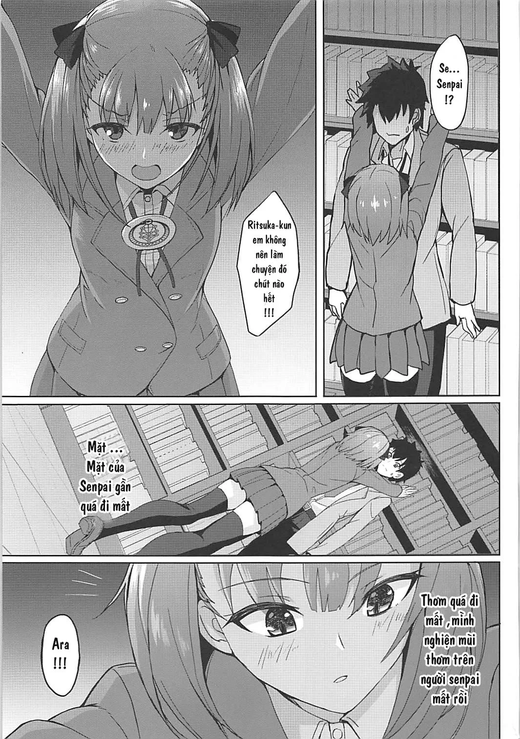 HentaiVN.net - Ảnh 8 - Tokimeki Chaldea Gakuen (Fate/Grand Order) - Chap 1