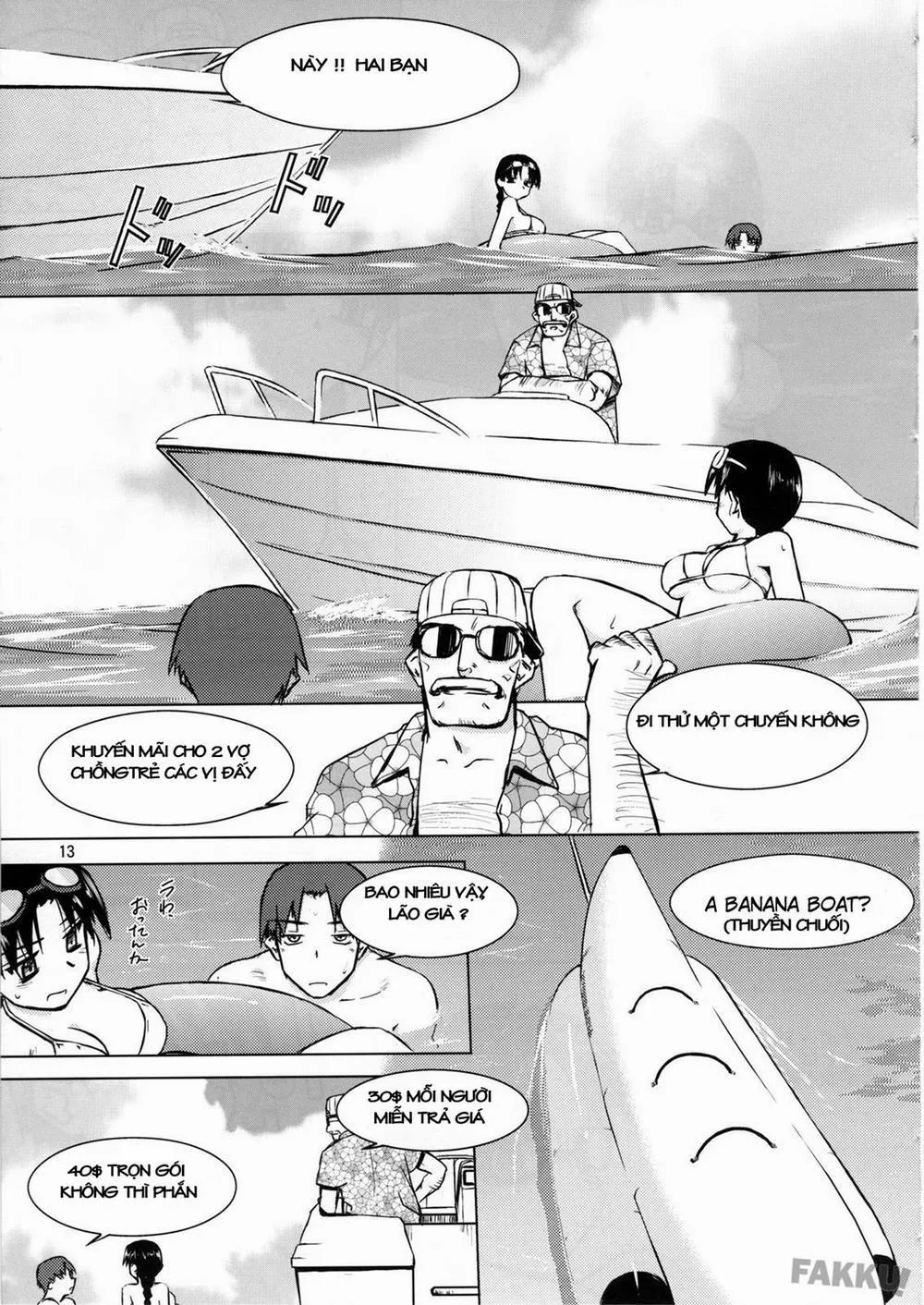 HentaiVN.net - Ảnh 11 - Aqua Blue I (To Heart) - Chap 1