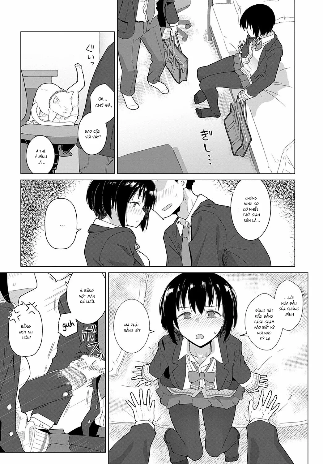 HentaiVN.net - Ảnh 6 - Bạn trong 4 năm + Tình nhân một lần [Tomodachi 4-nen + Koibito 1-nen, Friends for Four Years + Lovers for One] - Chap 1
