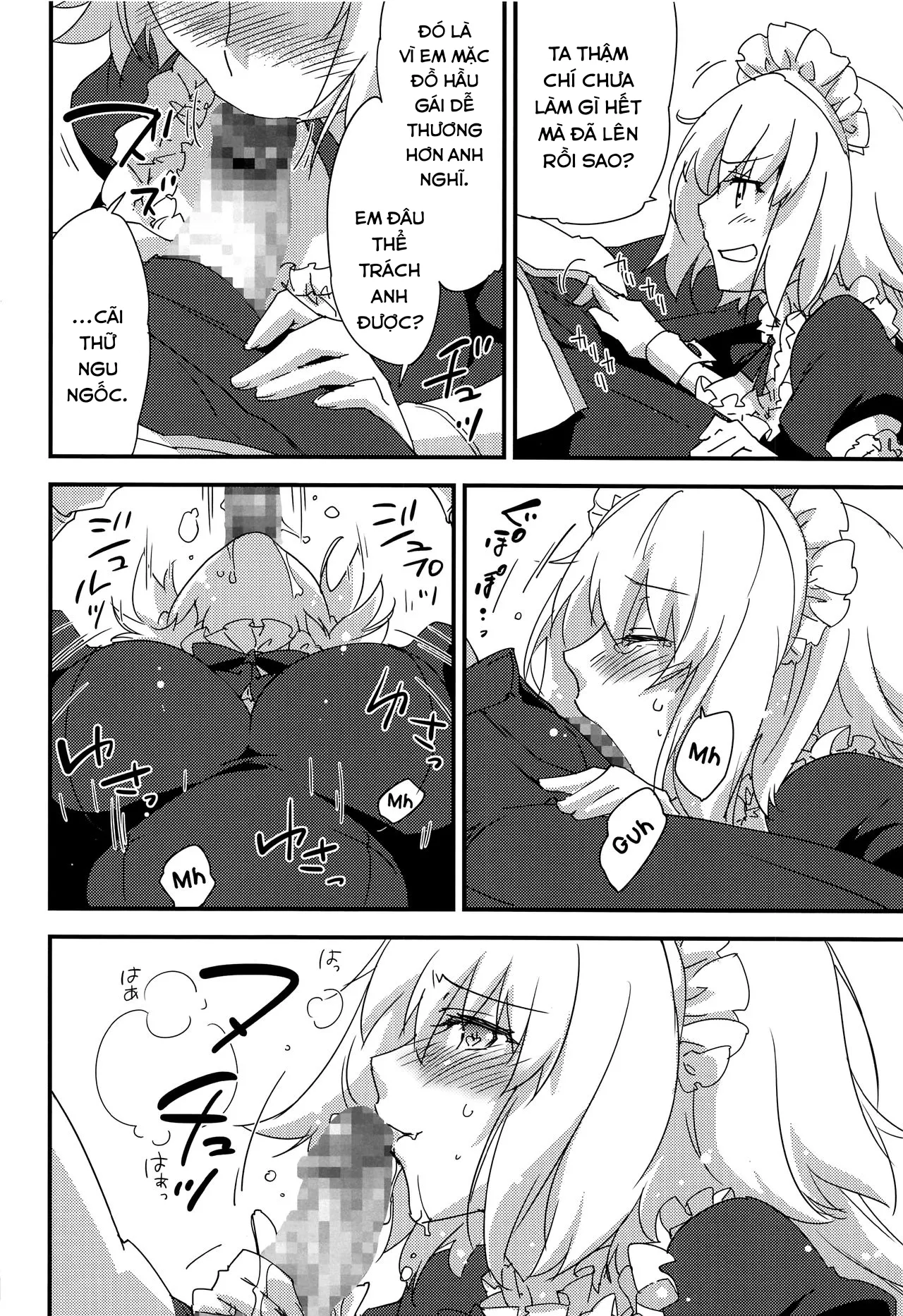 HentaiVN.net - Ảnh 10 - Hầu gái Jeanne, phục vụ nào! [Gohoushi Maid Jeanne-chan; Maid Jeanne-chan, At Your Service] - Chap 1