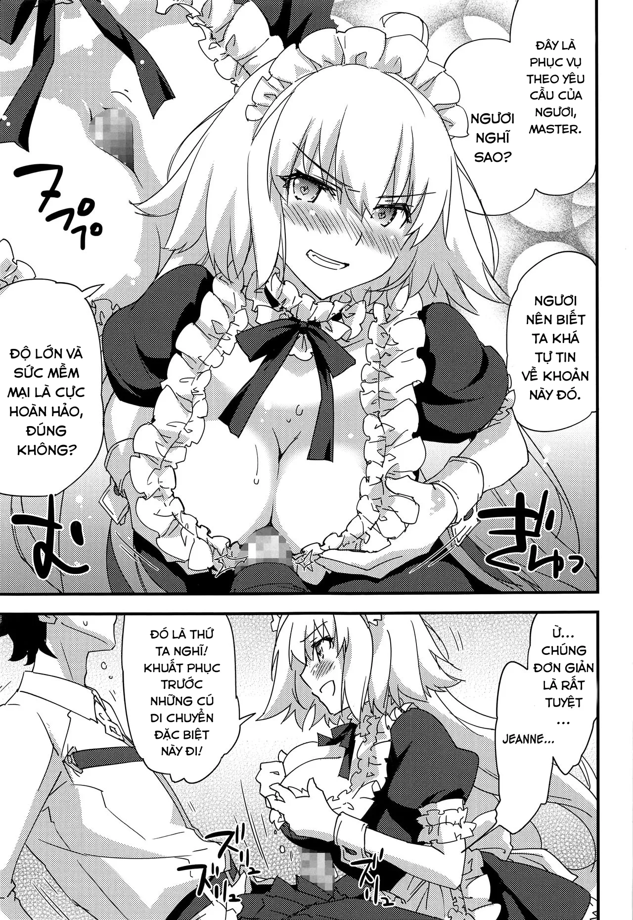 HentaiVN.net - Ảnh 11 - Hầu gái Jeanne, phục vụ nào! [Gohoushi Maid Jeanne-chan; Maid Jeanne-chan, At Your Service] - Chap 1