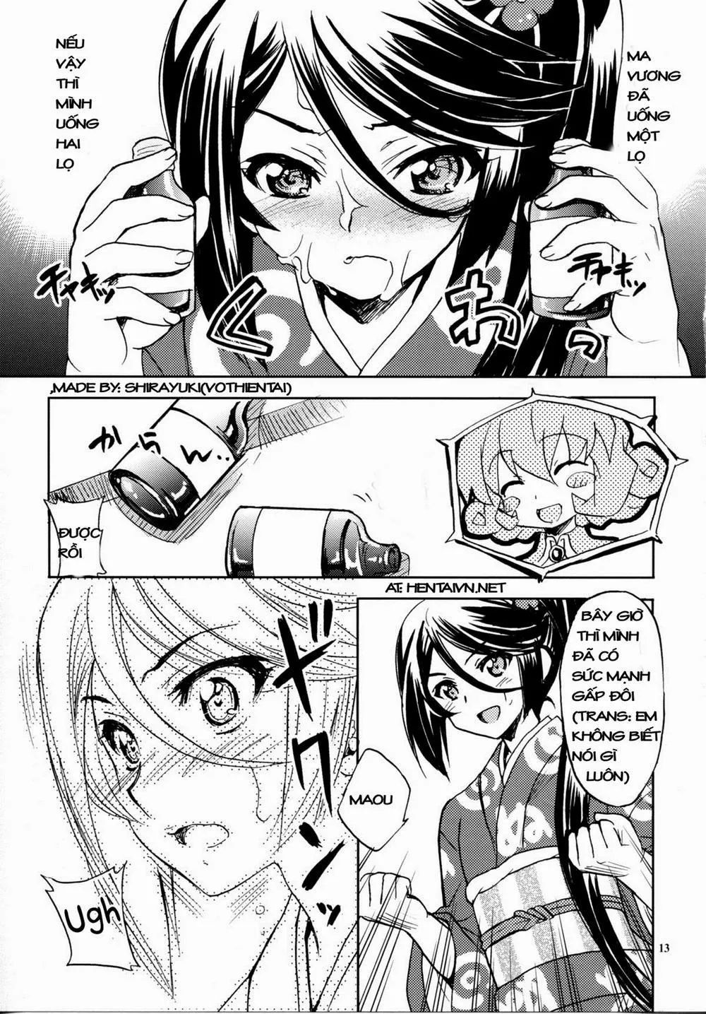 HentaiVN.net - Ảnh 11 - Tonari no Maou-sama! (Hataraku Maou-sama!) - Chap 1