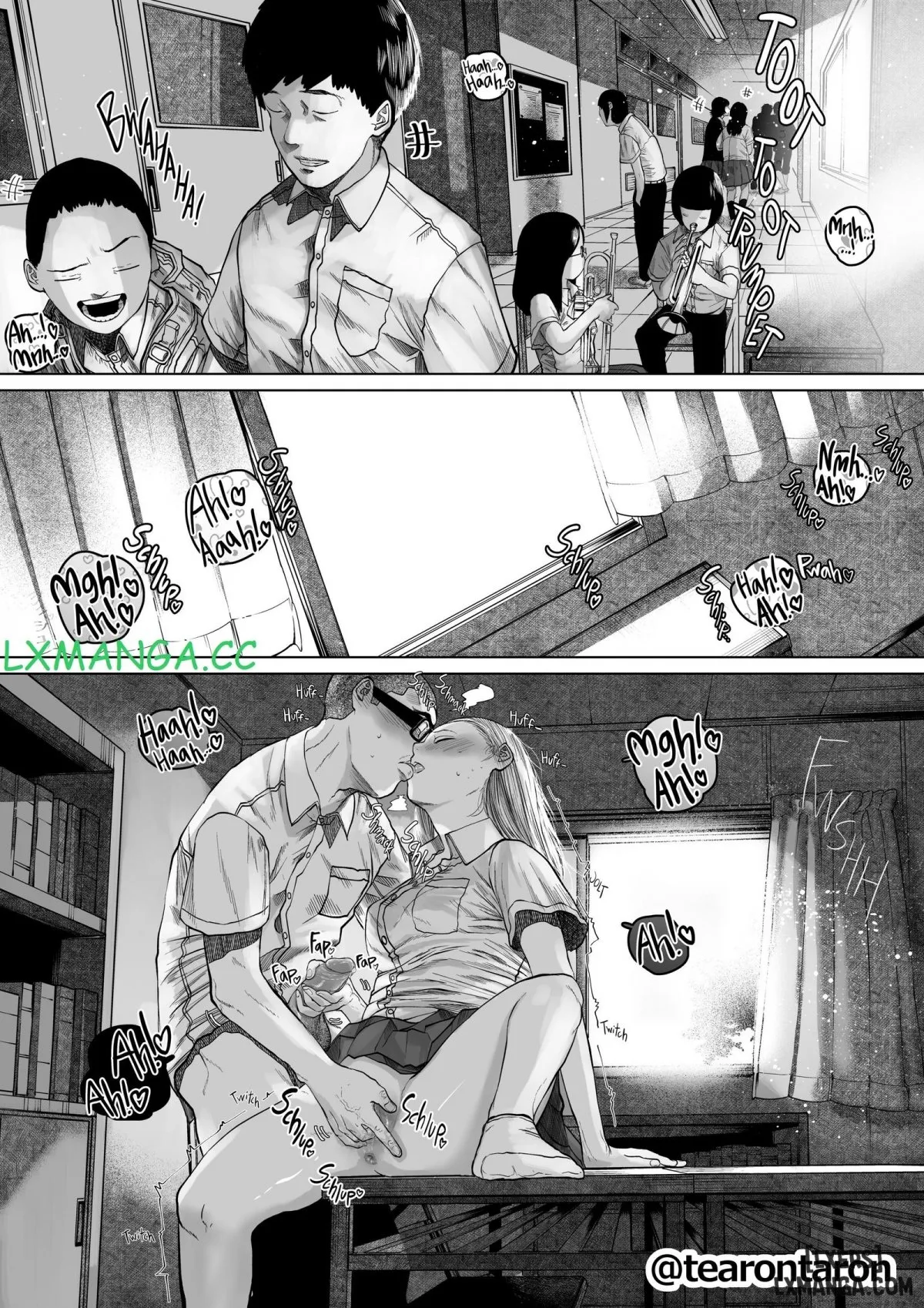 HentaiVN.net - Ảnh 14 - Gakkou de Ichiban Futsuriai na Couple no Hanashi - Chap 1