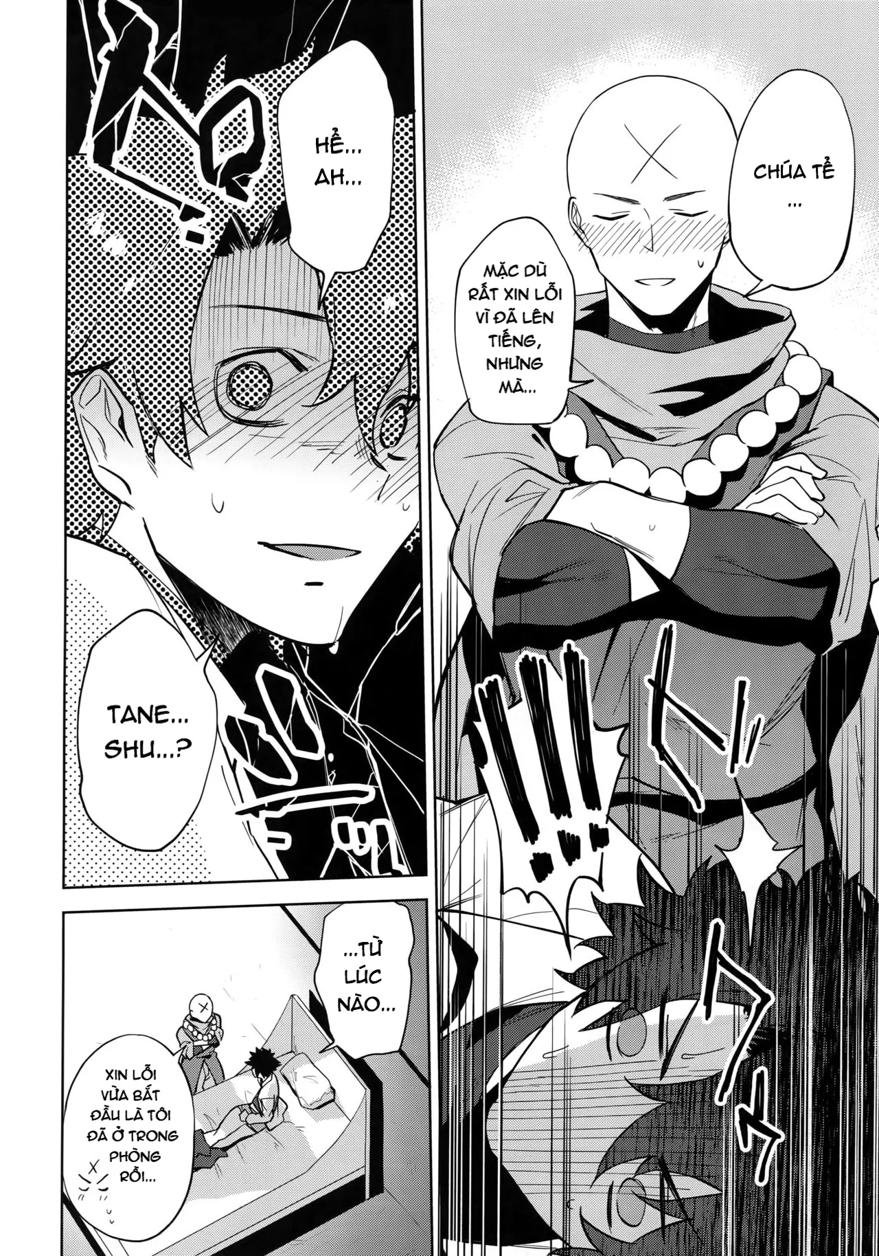 HentaiVN.net - Ảnh 4 - Bouzu To Fushidara - Chap 1