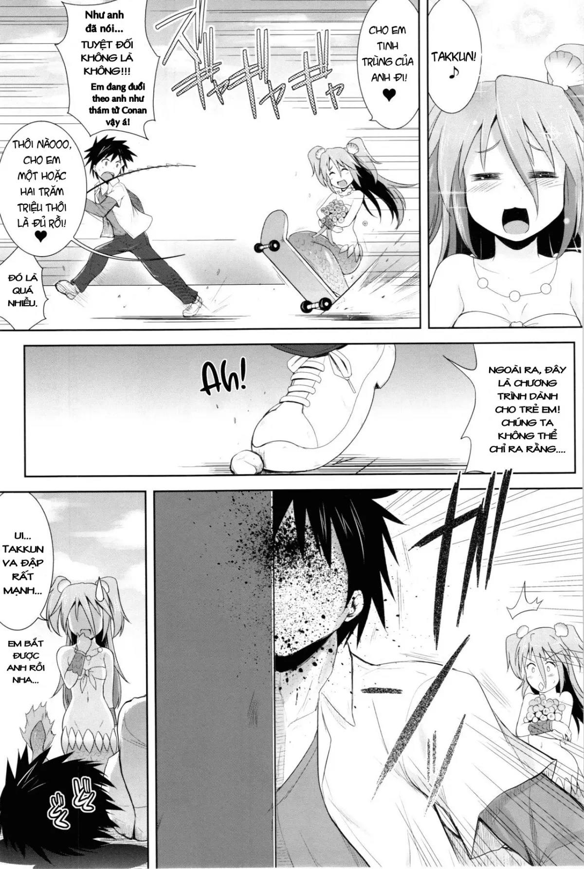 HentaiVN.net - Ảnh 7 - Setouchi no Muromi-san [Namiuchigiwa no Muromi-san] - Chap 1