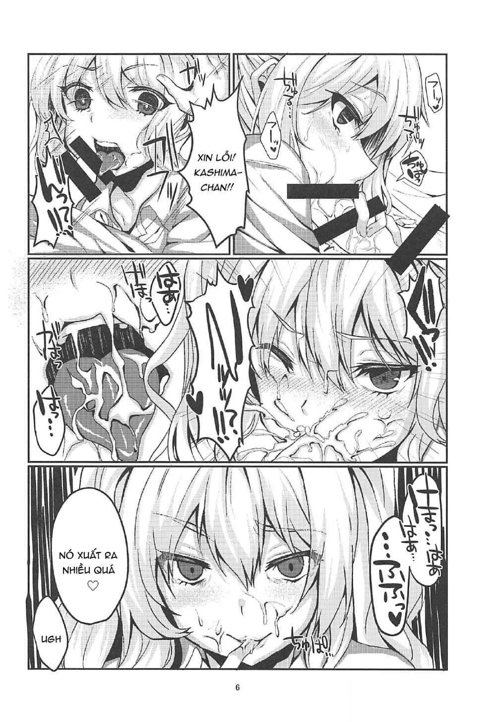 HentaiVN.net - Ảnh 6 - Enkou JK Kashima-chan!! (Kantai Collection -KanColle-) [円光JK鹿島ちゃん!! (艦隊これくしょん -艦これ-)] - Chap 1