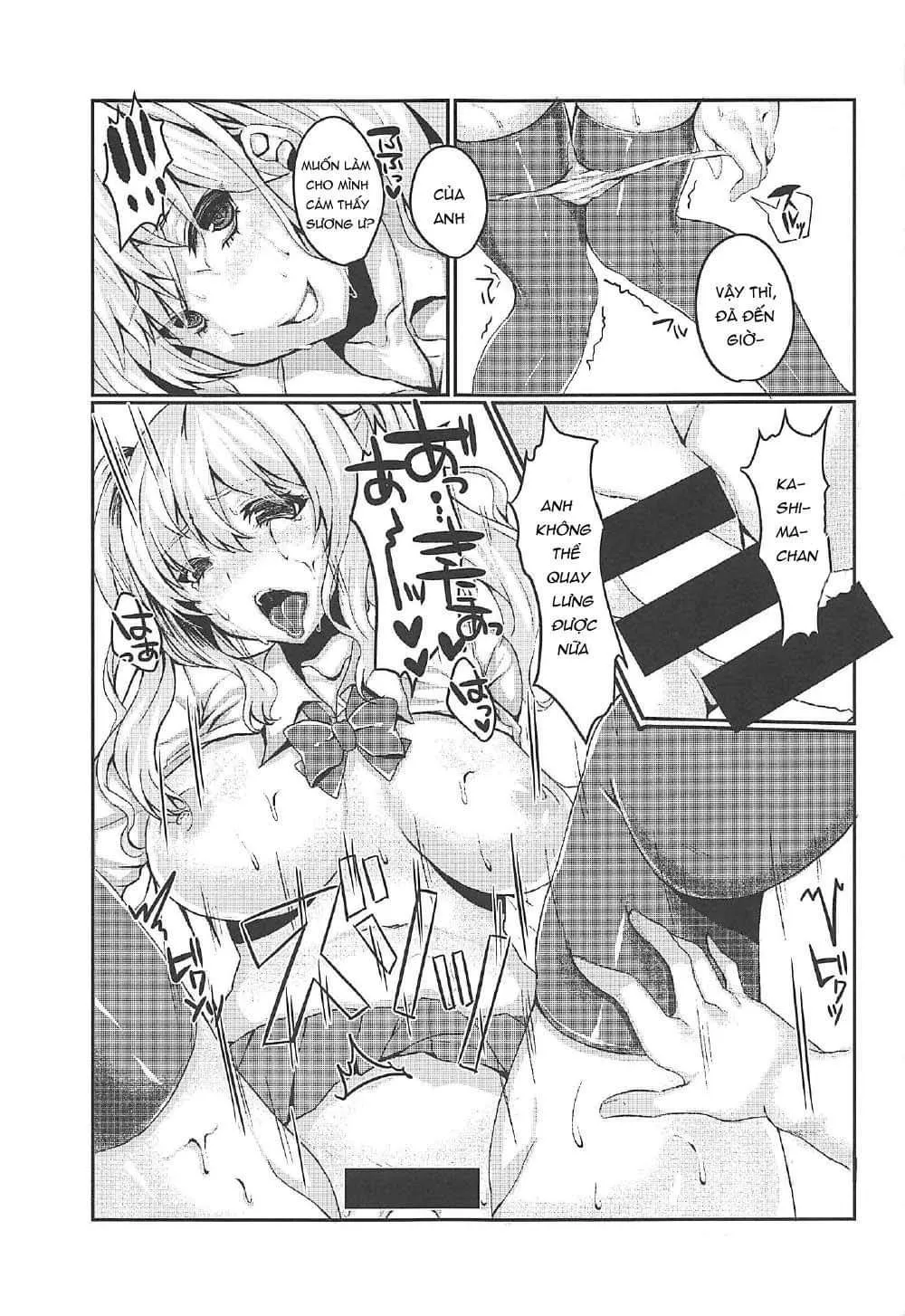 HentaiVN.net - Ảnh 7 - Enkou JK Kashima-chan!! (Kantai Collection -KanColle-) [円光JK鹿島ちゃん!! (艦隊これくしょん -艦これ-)] - Chap 1