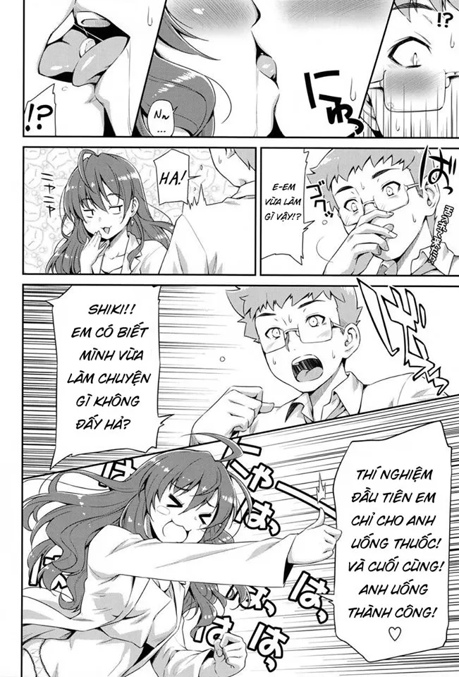 HentaiVN.net - Ảnh 10 - Naughty Lazy Chemical Shiki-nyan (THE IDOLM@STER CINDERELLA GIRLS) [ノーティレイジーケミカル志希にゃん (アイドルマスター シンデレラガールズ)] - Chap 1