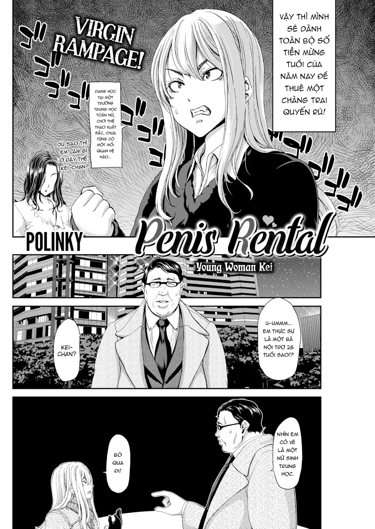 HentaiVN.net - Ảnh 3 - Penis Rental ~Young Woman Kei~ [Comic Shitsurakuten 2019-03] - Chap 1