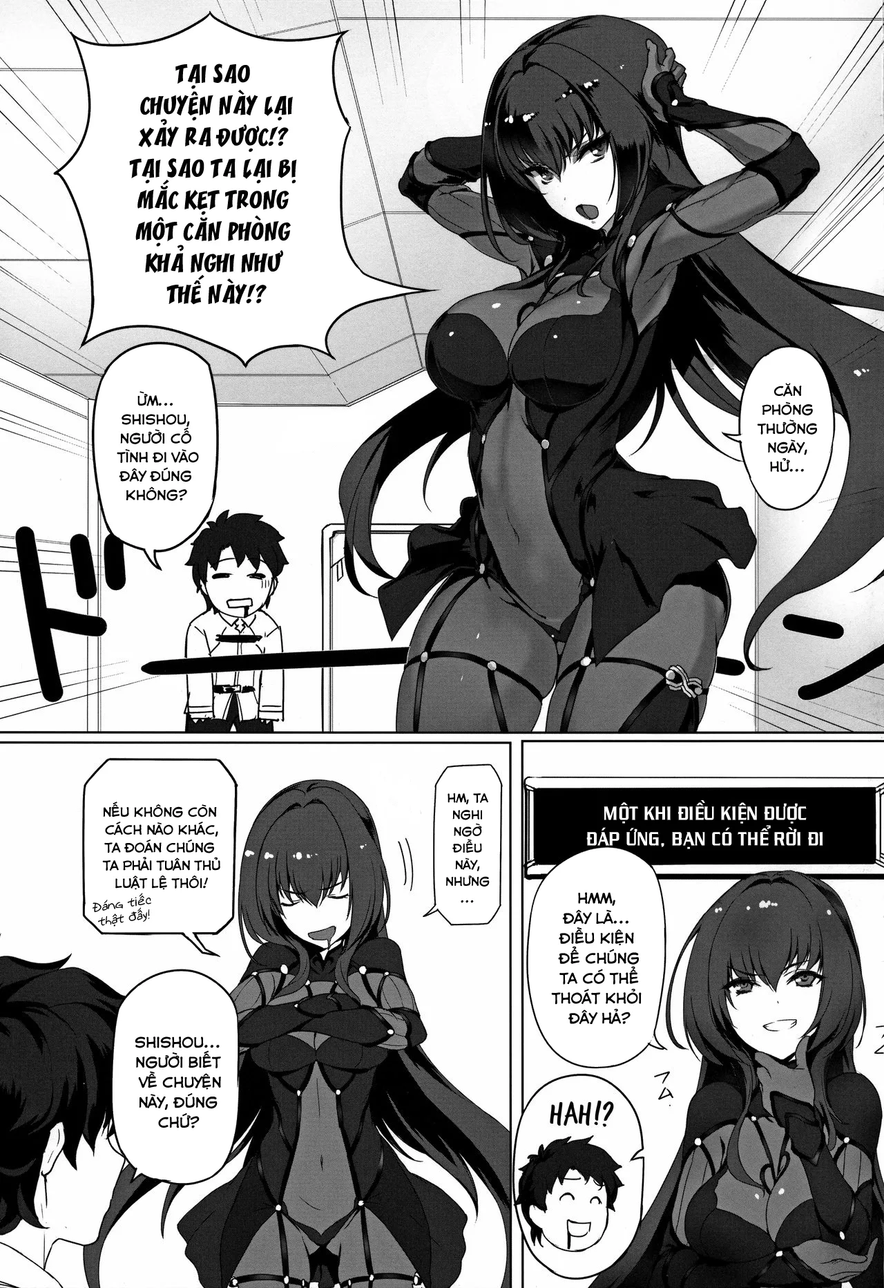 HentaiVN.net - Ảnh 3 - Shishou to H Shimakuru Hon (Fate Grand Order) - Chap 1