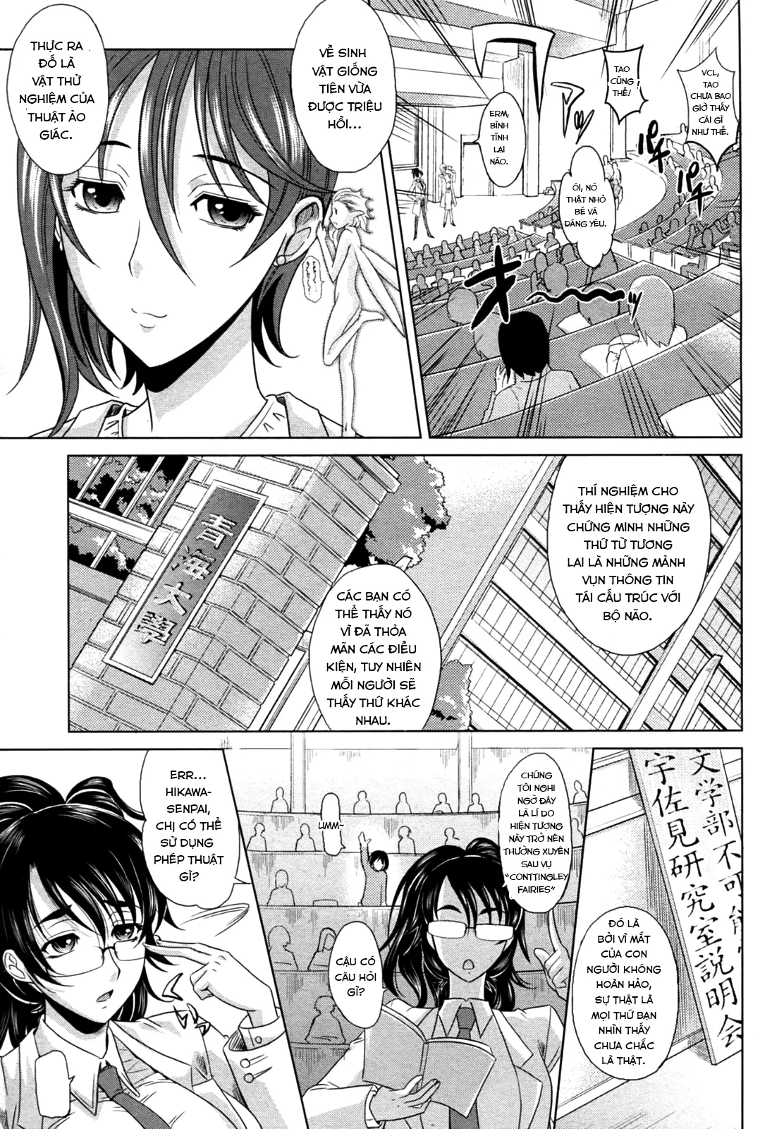 HentaiVN.net - Ảnh 3 - Mahouteki Na Kanojo - Chap 1