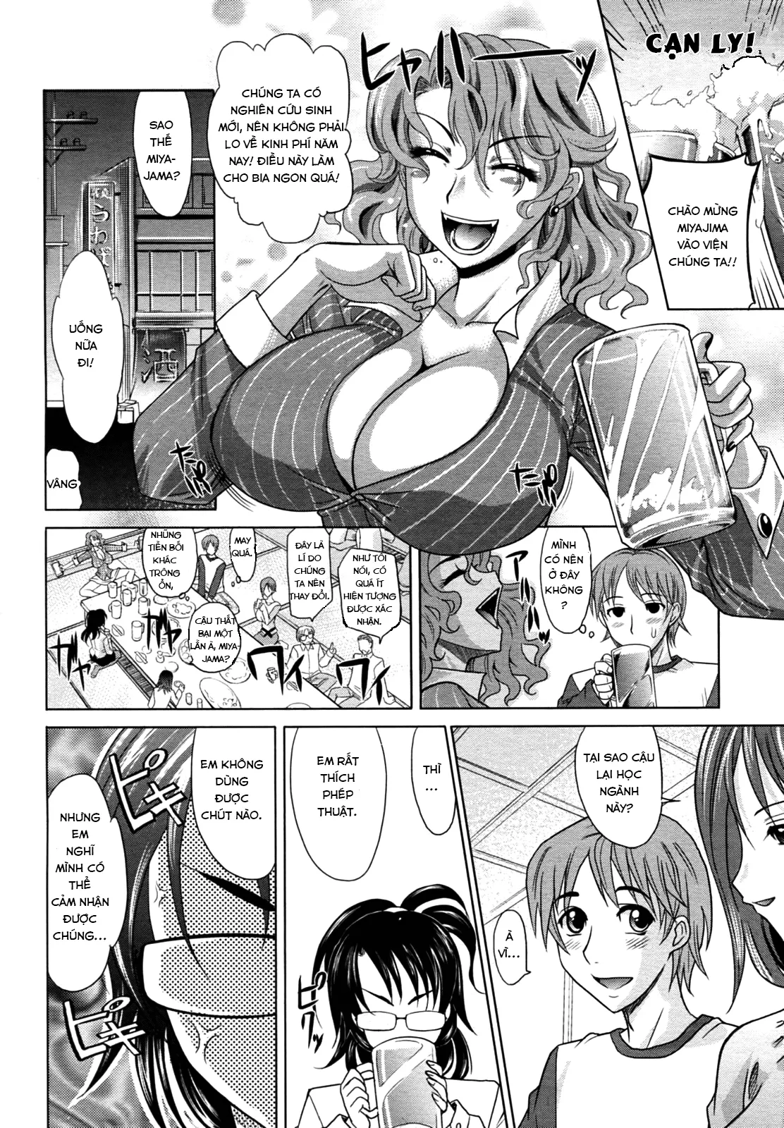 HentaiVN.net - Ảnh 8 - Mahouteki Na Kanojo - Chap 1