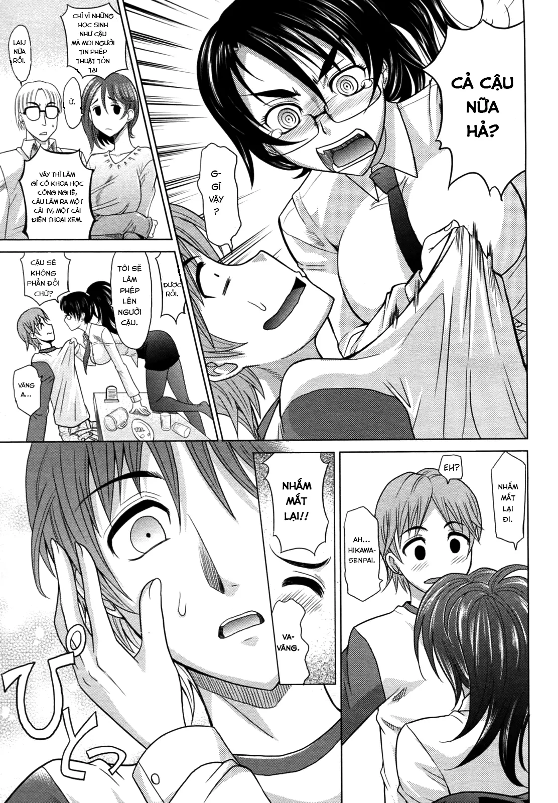 HentaiVN.net - Ảnh 9 - Mahouteki Na Kanojo - Chap 1