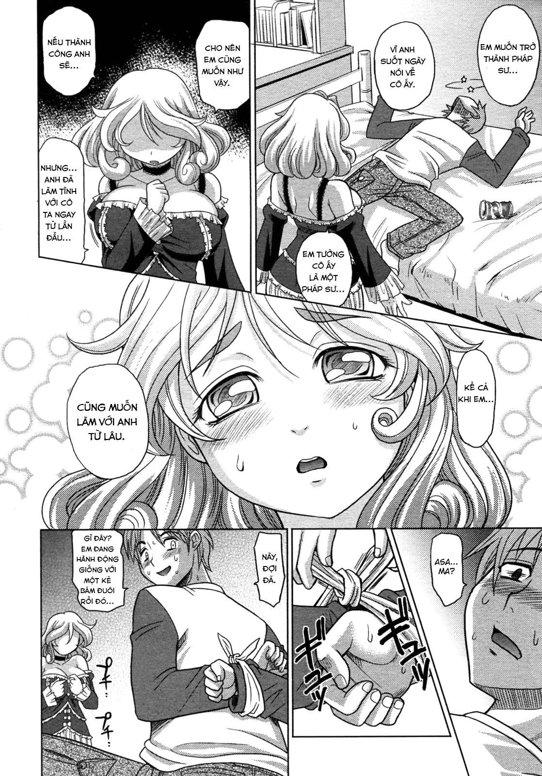 HentaiVN.net - Ảnh 12 - Mahouteki Na Kanojo - Chap 2