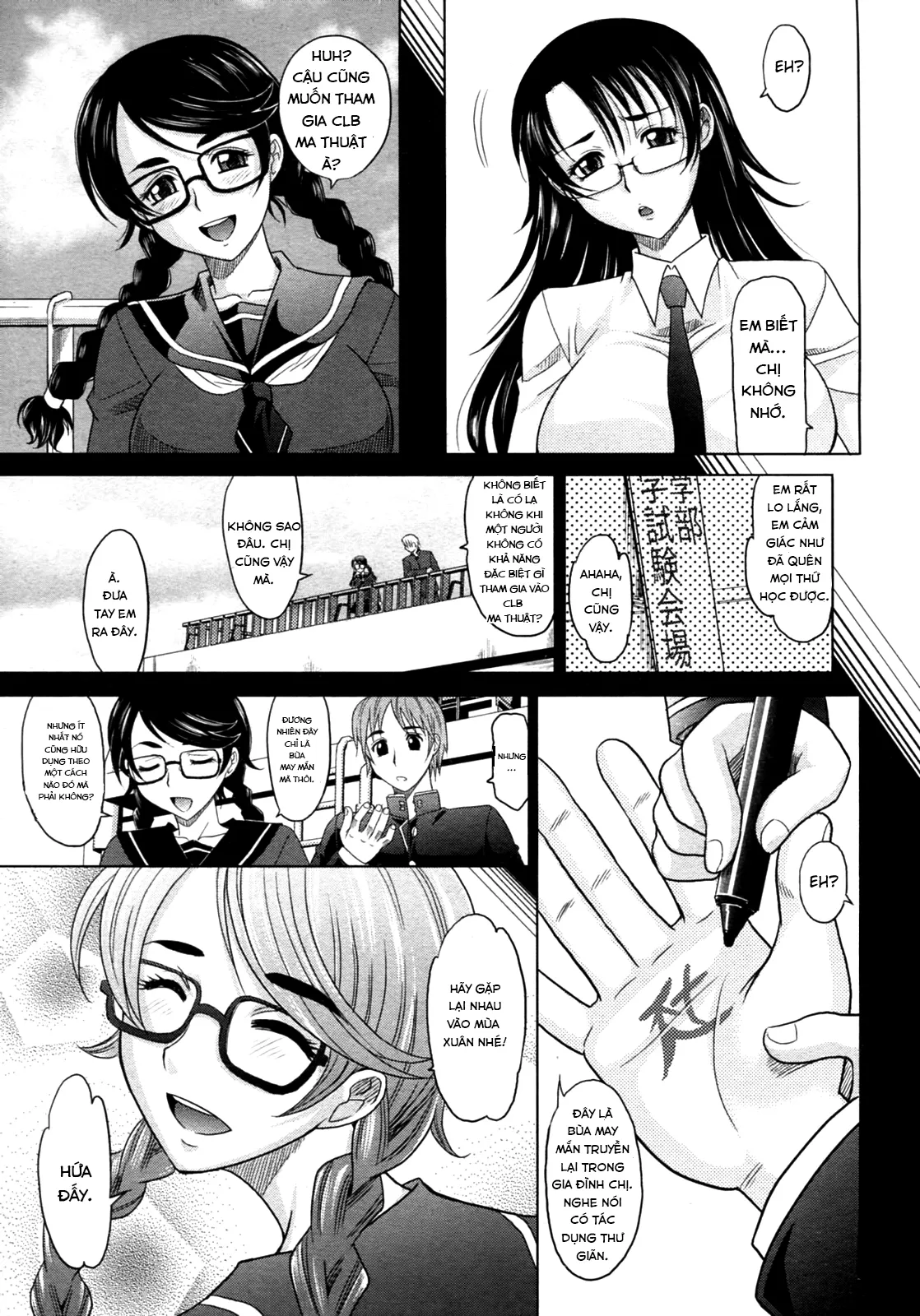 HentaiVN.net - Ảnh 3 - Mahouteki Na Kanojo - Chap 2
