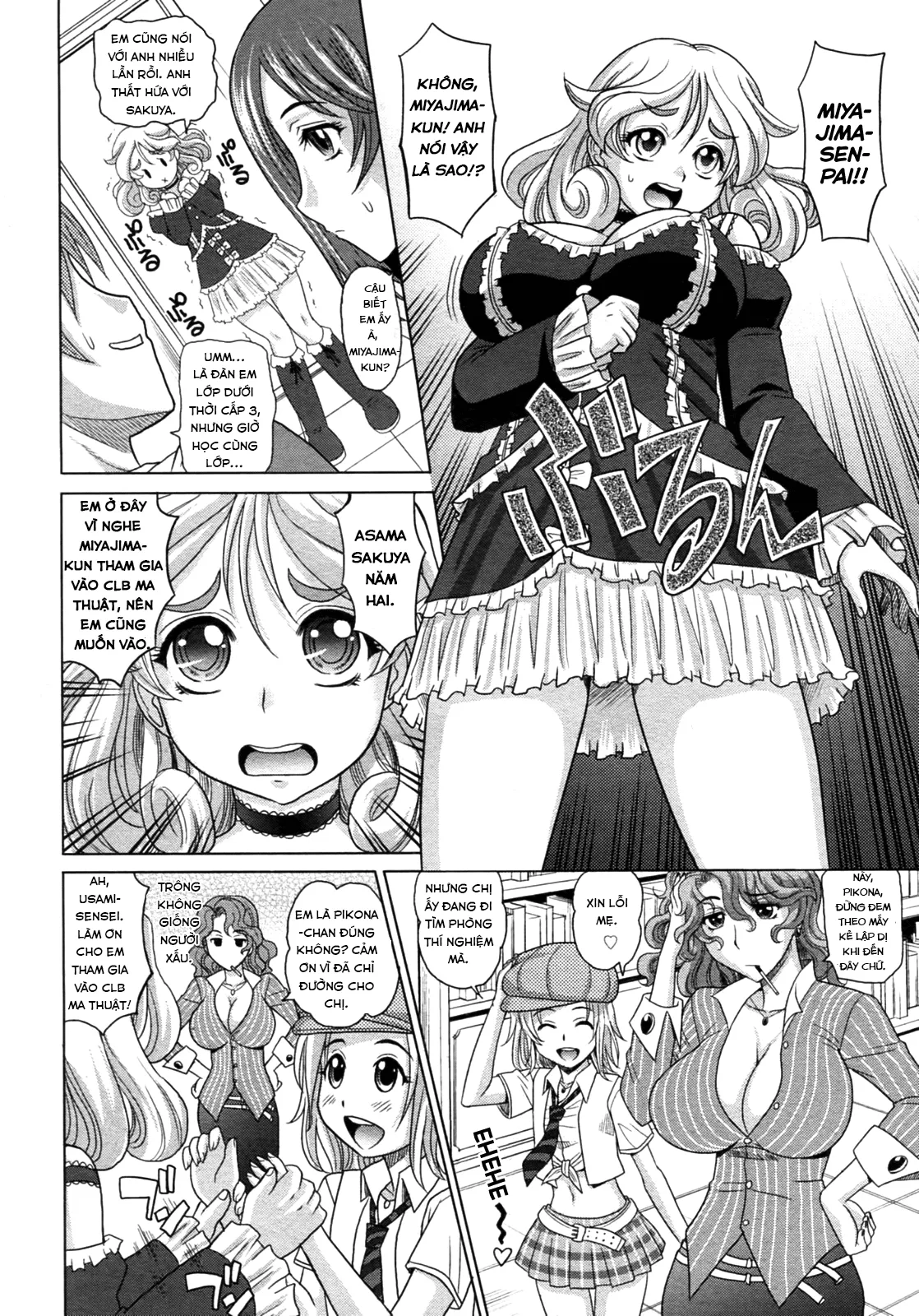 HentaiVN.net - Ảnh 6 - Mahouteki Na Kanojo - Chap 2