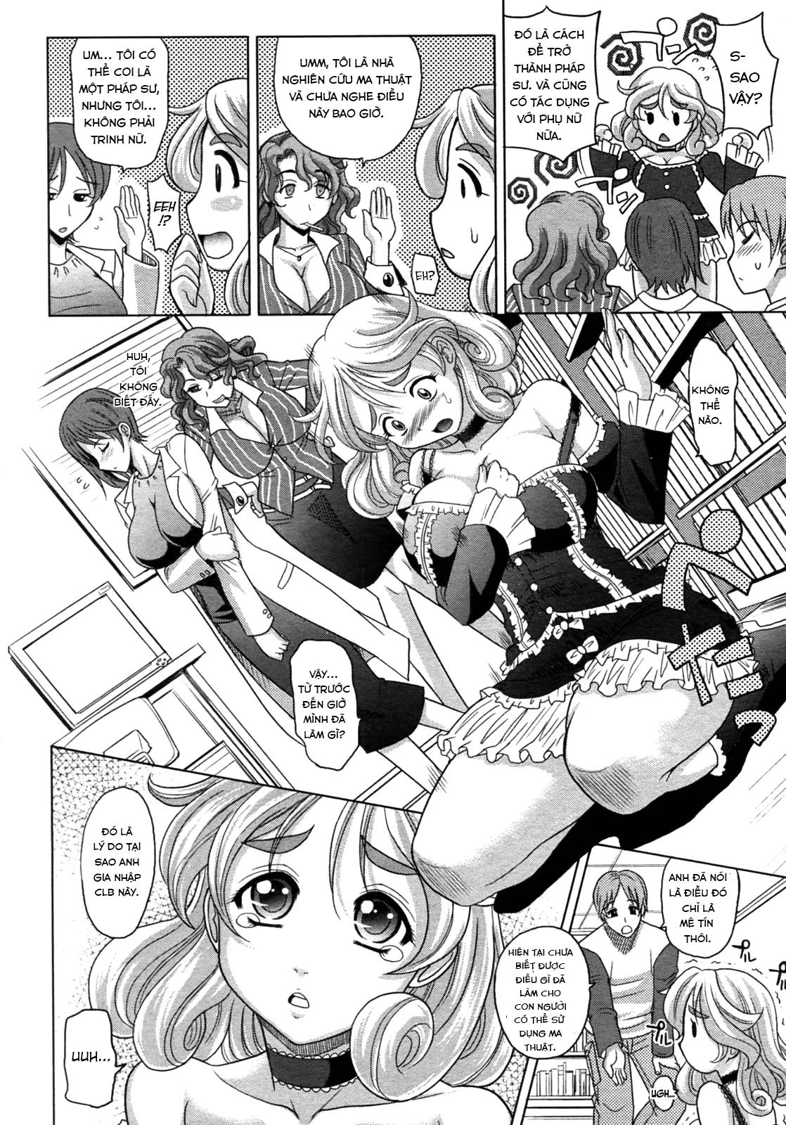 HentaiVN.net - Ảnh 8 - Mahouteki Na Kanojo - Chap 2
