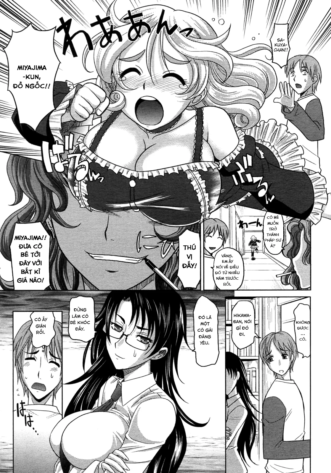 HentaiVN.net - Ảnh 9 - Mahouteki Na Kanojo - Chap 2