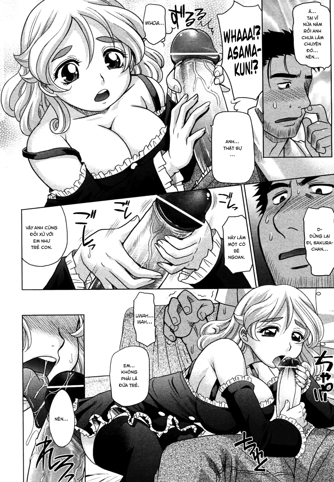 HentaiVN.net - Ảnh 10 - Mahouteki Na Kanojo - Chap 4