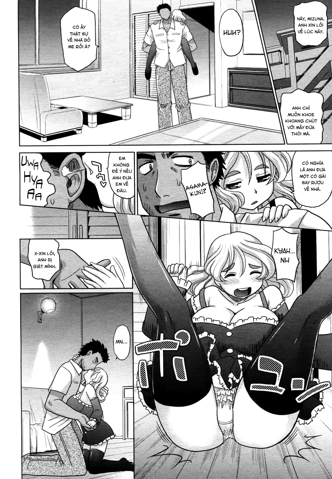 HentaiVN.net - Ảnh 8 - Mahouteki Na Kanojo - Chap 4