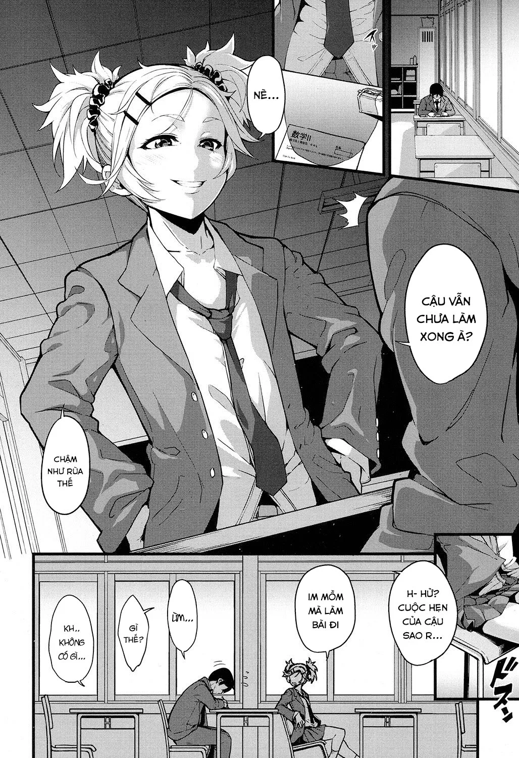 HentaiVN.net - Ảnh 10 - Mukouhara-san phiền phức [Mukouhara-san is A Little Distracting] - Chap 1