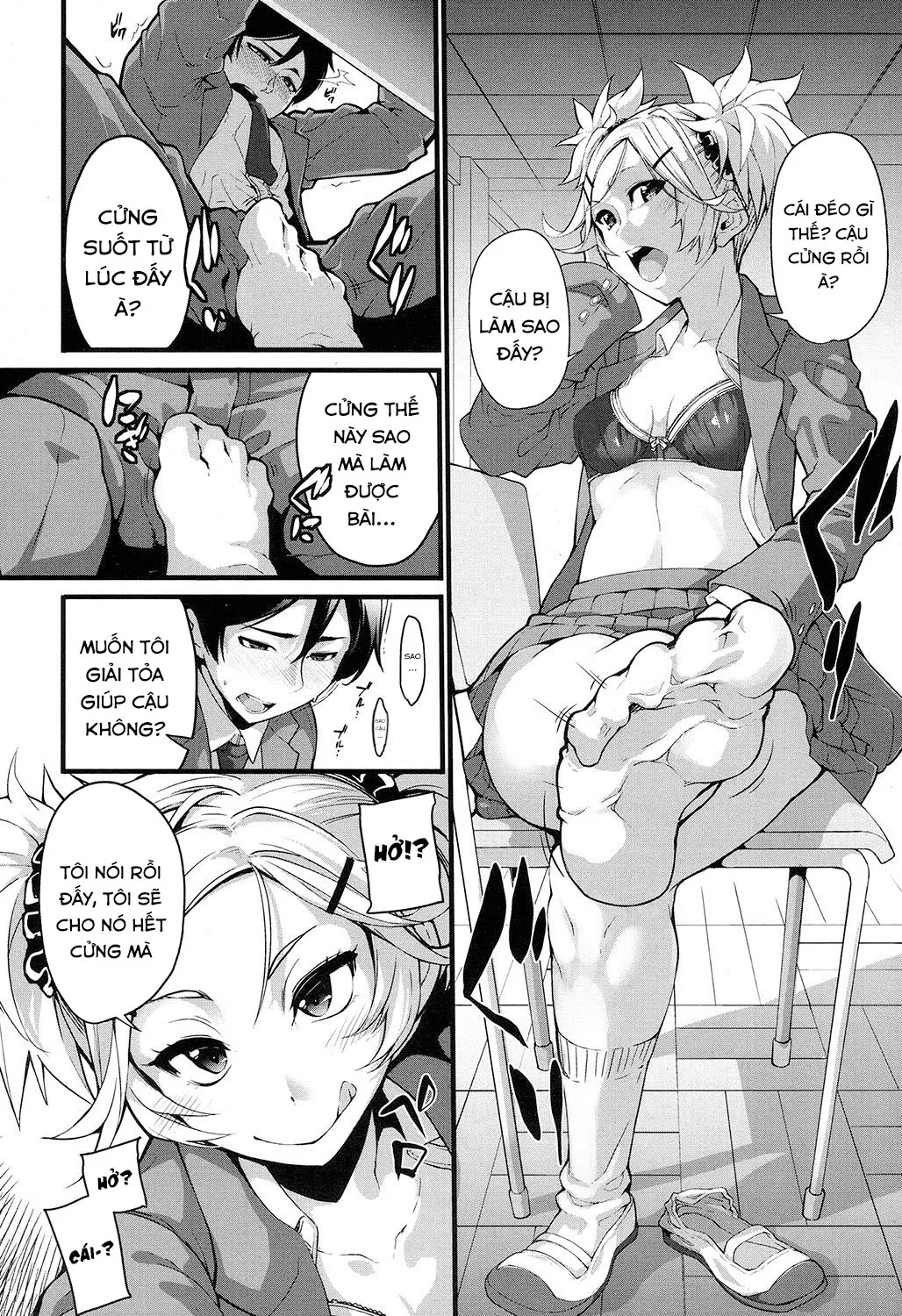 HentaiVN.net - Ảnh 12 - Mukouhara-san phiền phức [Mukouhara-san is A Little Distracting] - Chap 1