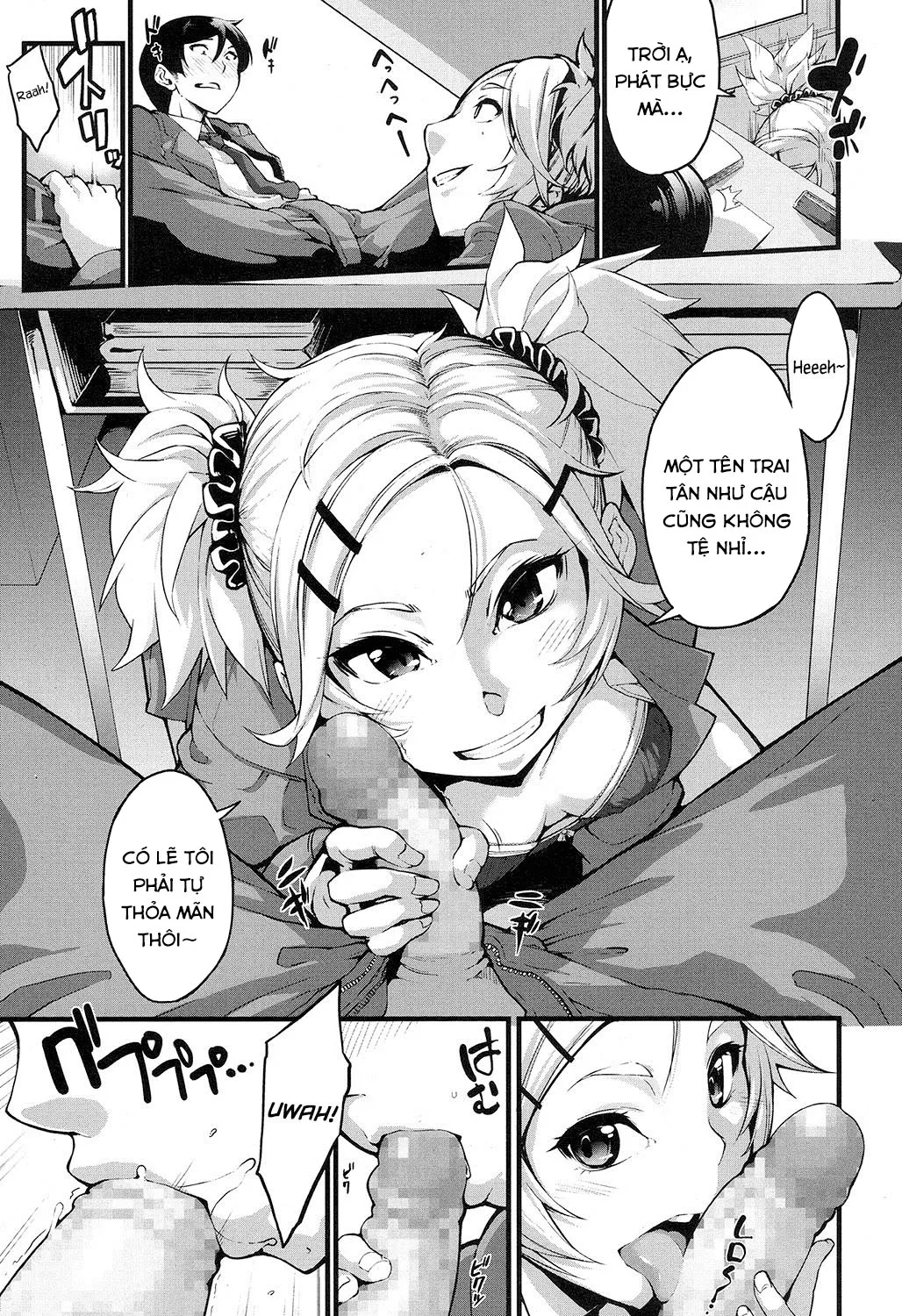 HentaiVN.net - Ảnh 13 - Mukouhara-san phiền phức [Mukouhara-san is A Little Distracting] - Chap 1