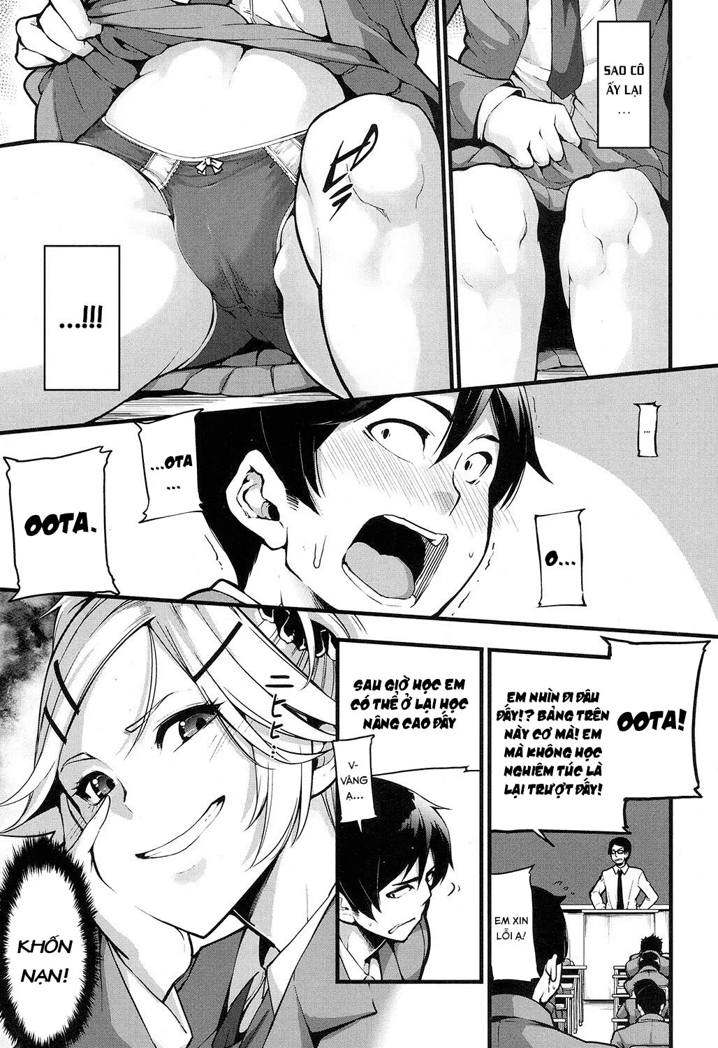 HentaiVN.net - Ảnh 5 - Mukouhara-san phiền phức [Mukouhara-san is A Little Distracting] - Chap 1