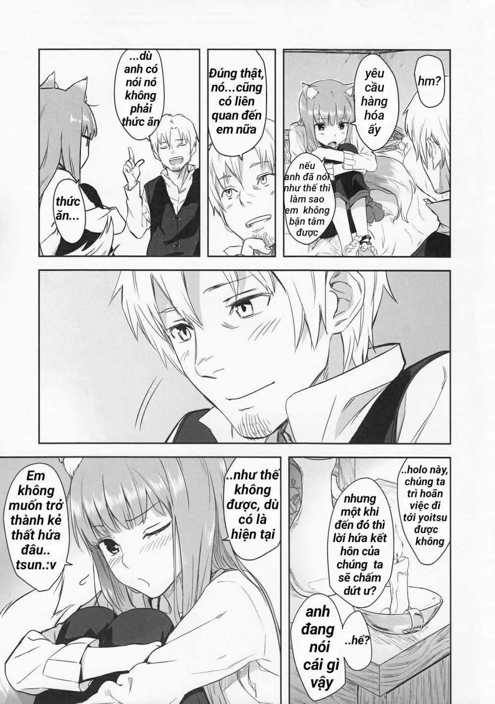 HentaiVN.net - Ảnh 12 - Harvest II (Spice And Wolf) - Chap 1