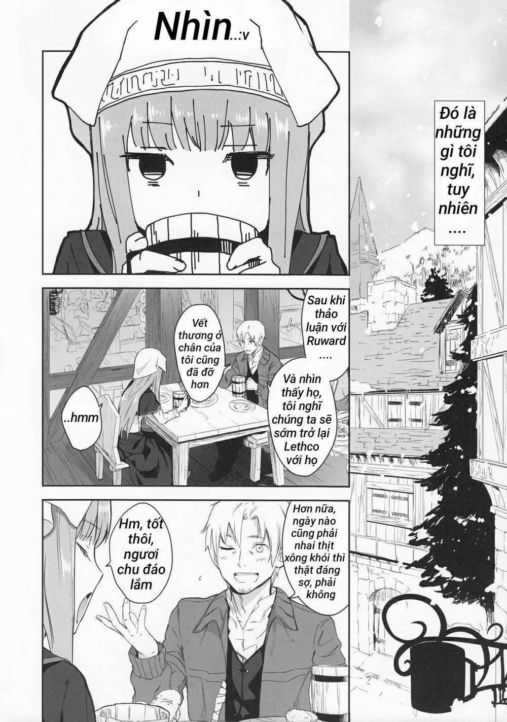 HentaiVN.net - Ảnh 5 - Harvest II (Spice And Wolf) - Chap 1