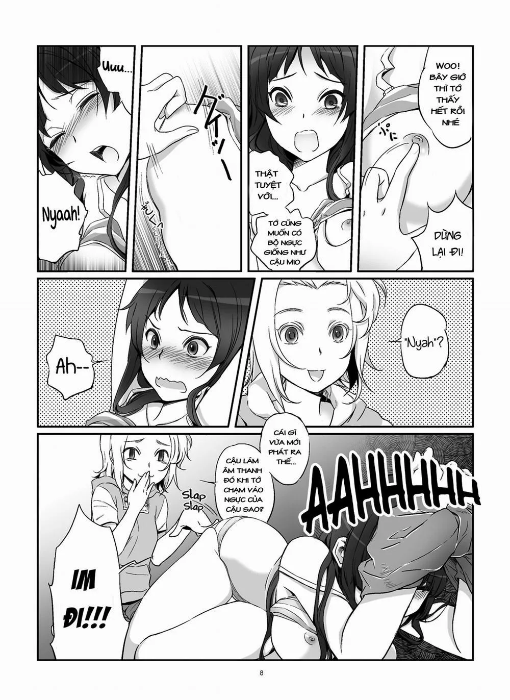 HentaiVN.net - Ảnh 11 - Lesson!! (K-ON!) - Chap 1