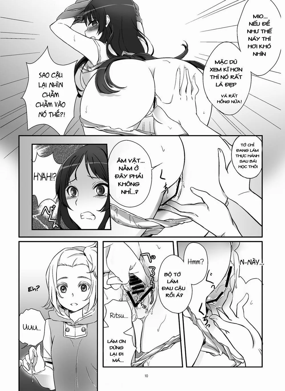 HentaiVN.net - Ảnh 13 - Lesson!! (K-ON!) - Chap 1