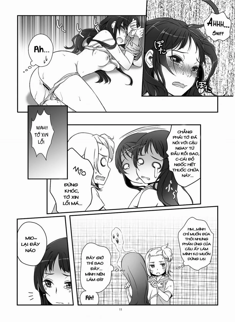 HentaiVN.net - Ảnh 14 - Lesson!! (K-ON!) - Chap 1