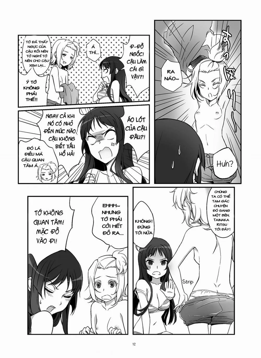 HentaiVN.net - Ảnh 15 - Lesson!! (K-ON!) - Chap 1