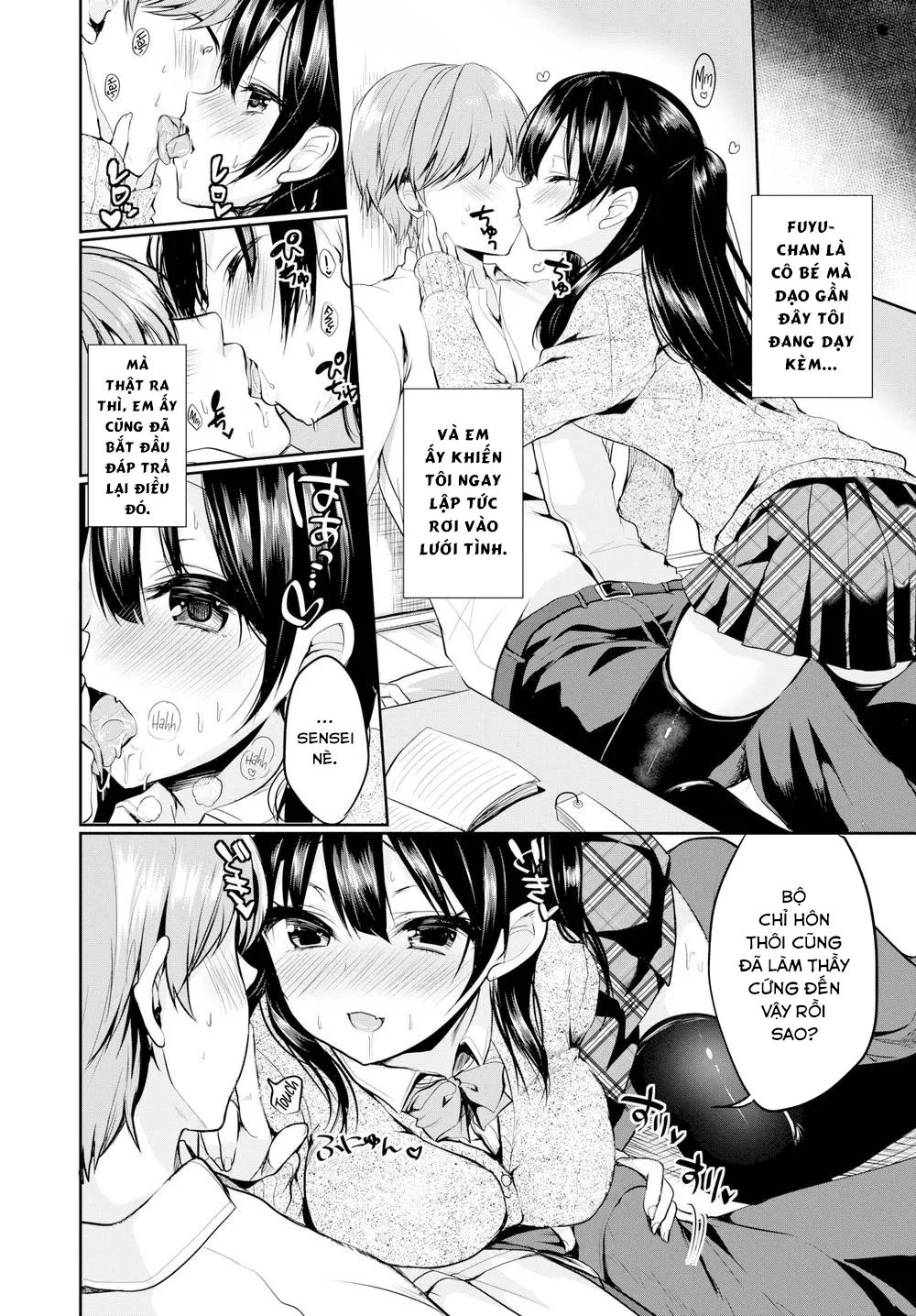 HentaiVN.net - Ảnh 3 - Sensei & Cute - Chap 1