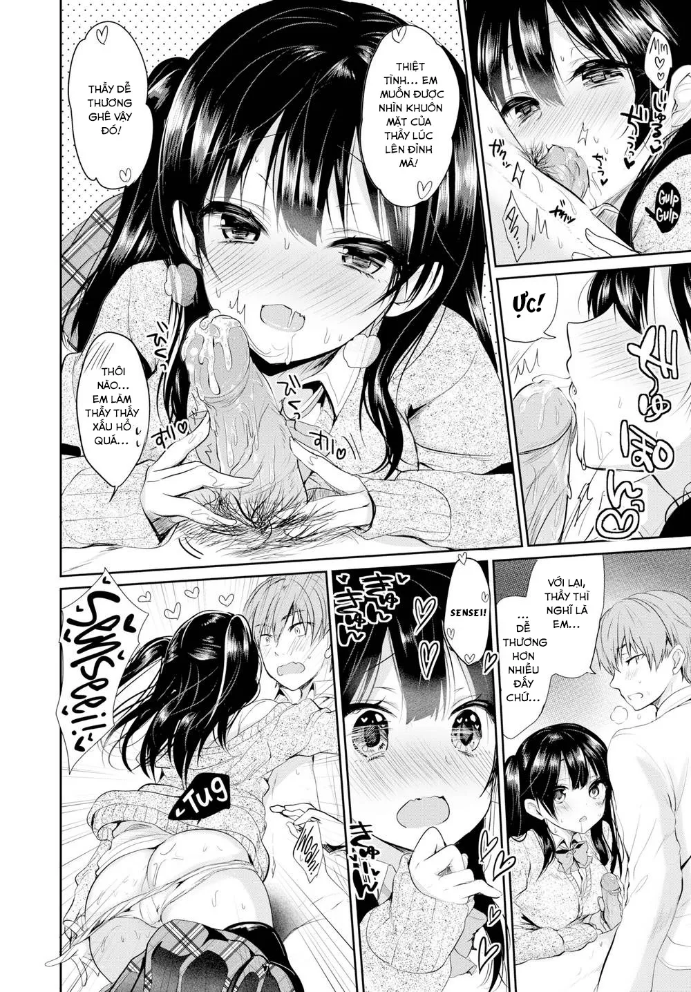 HentaiVN.net - Ảnh 7 - Sensei & Cute - Chap 1