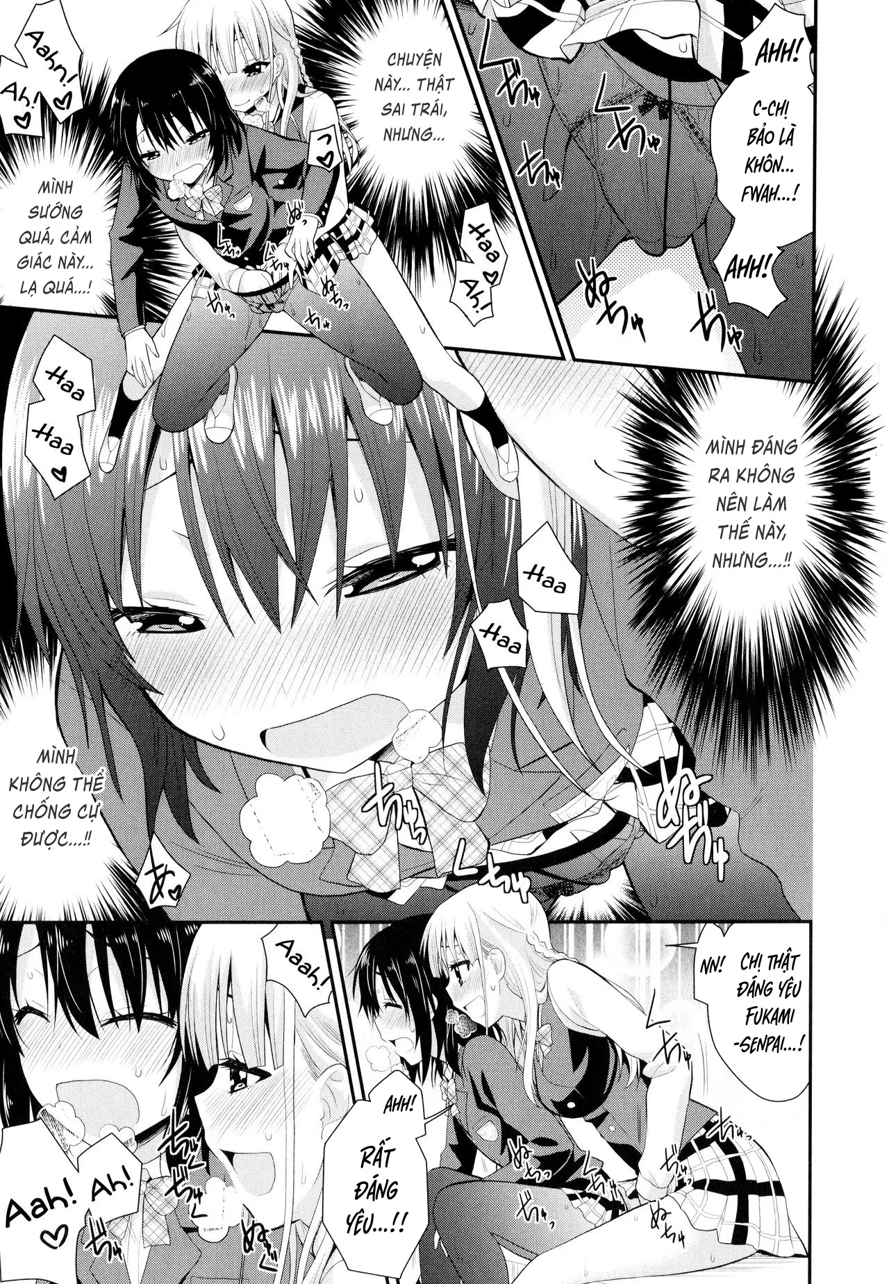 HentaiVN.net - Ảnh 12 - Rainbow Sensibility - Chap 1