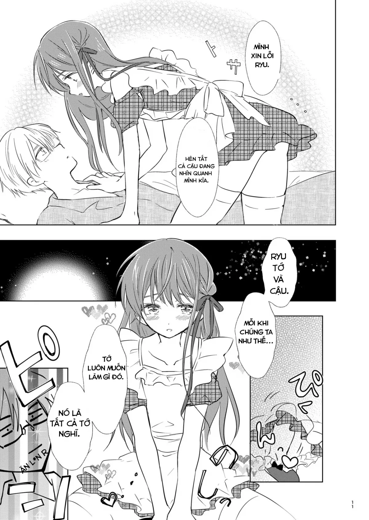 HentaiVN.net - Ảnh 10 - Otokonoko wa Osuki? [Nhỏ bạn của tôi] - Chap 1