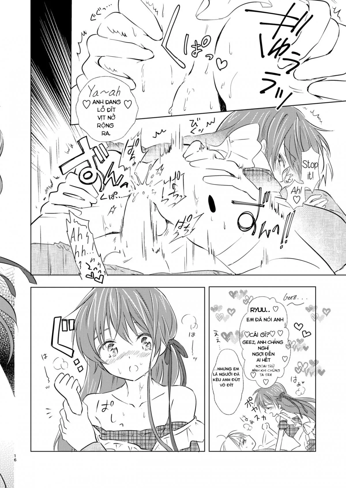 HentaiVN.net - Ảnh 16 - Otokonoko wa Osuki? [Nhỏ bạn của tôi] - Chap 1