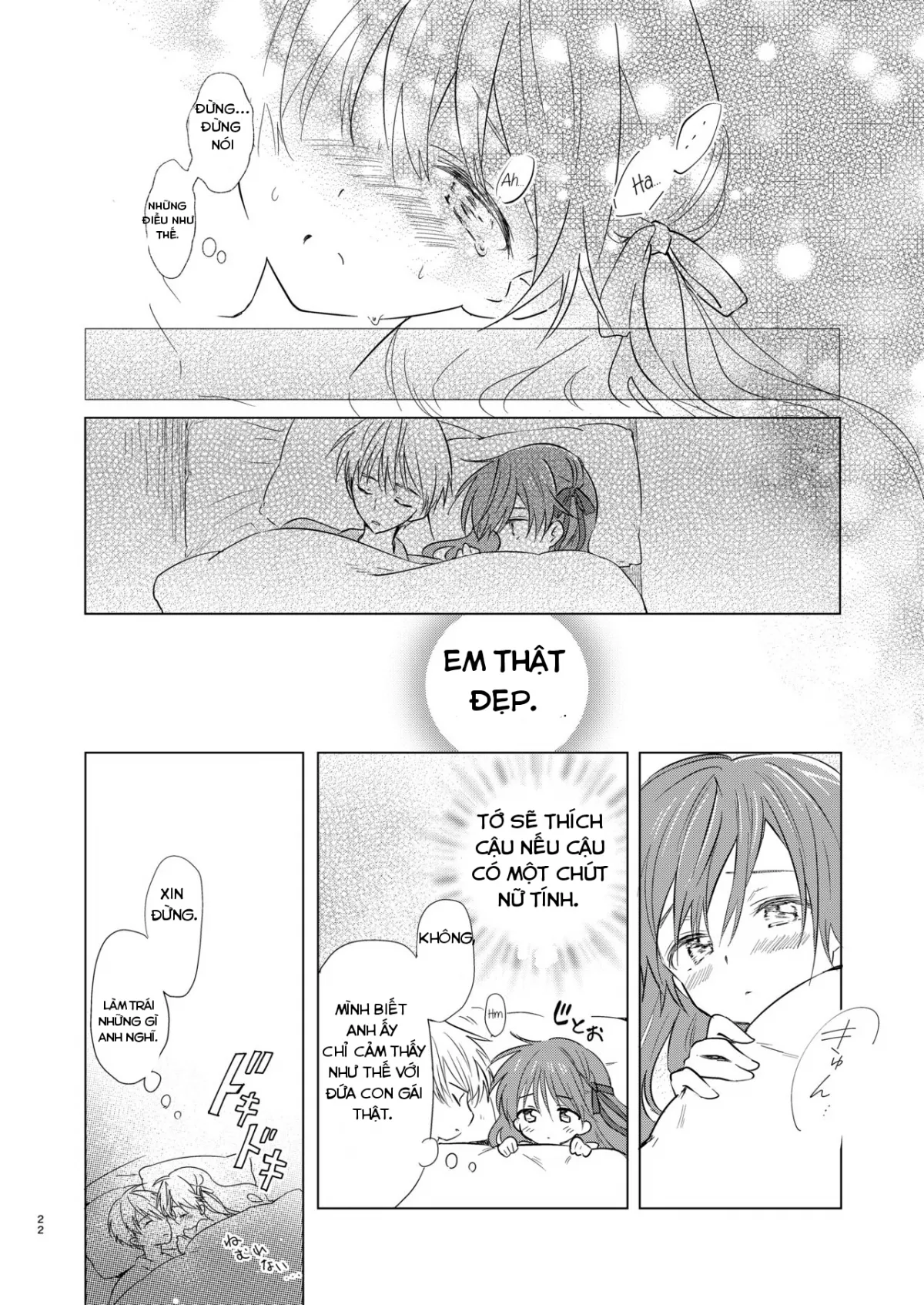 HentaiVN.net - Ảnh 22 - Otokonoko wa Osuki? [Nhỏ bạn của tôi] - Chap 1