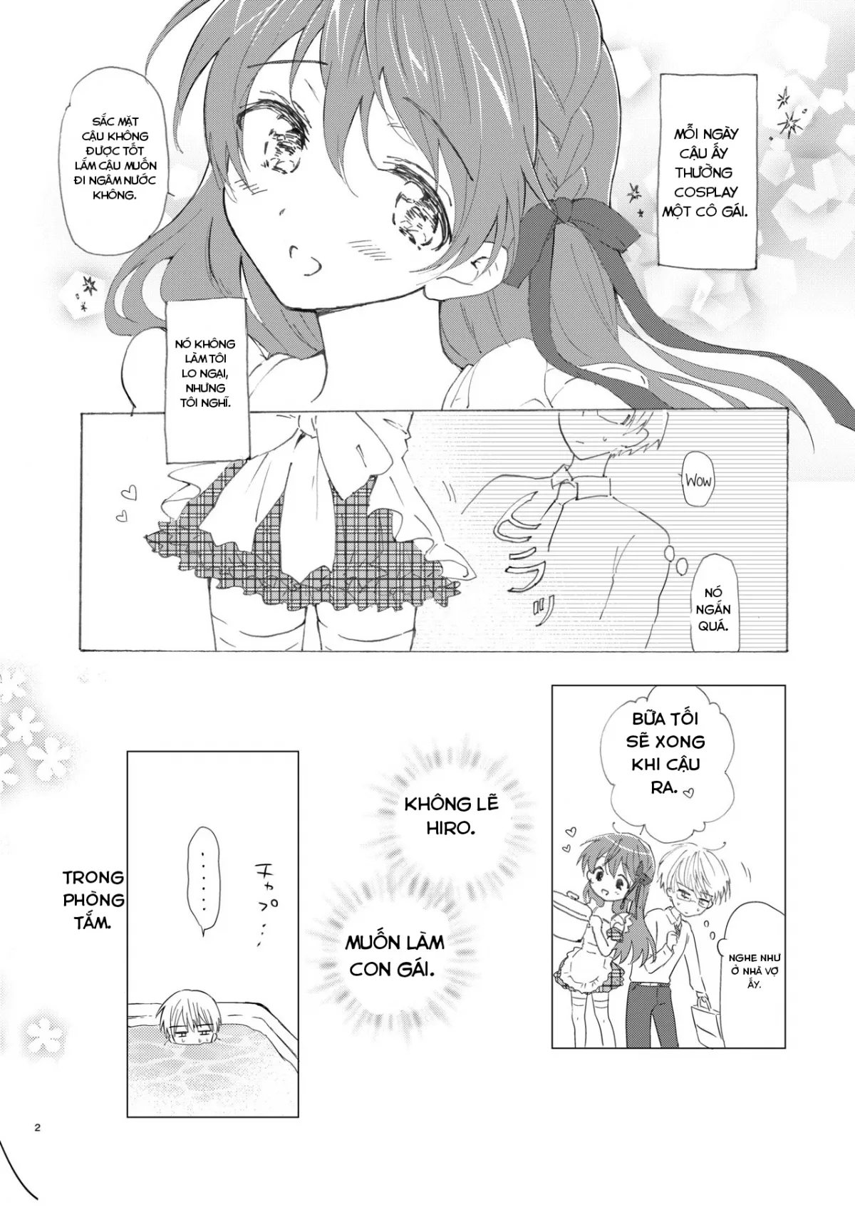 HentaiVN.net - Ảnh 3 - Otokonoko wa Osuki? [Nhỏ bạn của tôi] - Chap 1