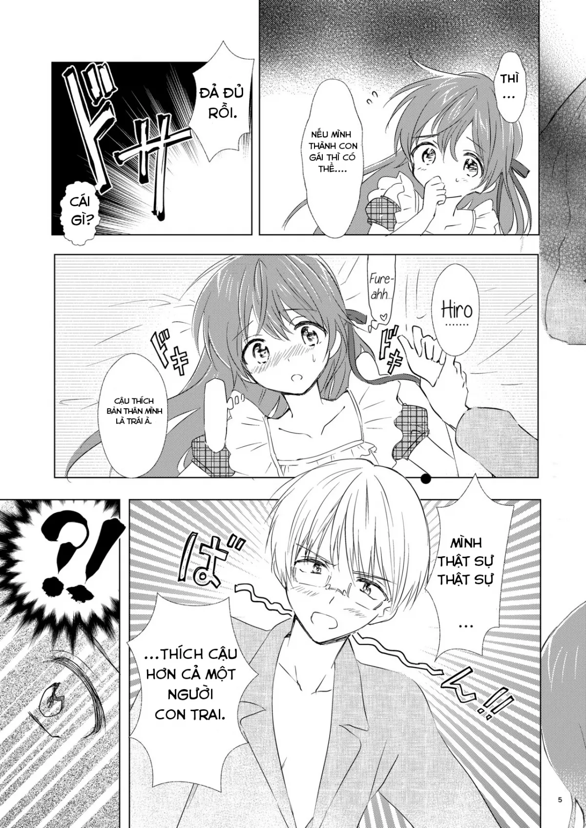 HentaiVN.net - Ảnh 5 - Otokonoko wa Osuki? [Nhỏ bạn của tôi] - Chap 1