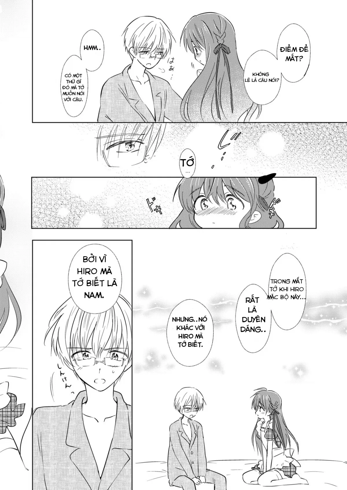 HentaiVN.net - Ảnh 8 - Otokonoko wa Osuki? [Nhỏ bạn của tôi] - Chap 1