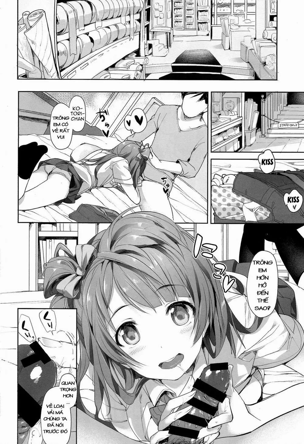 HentaiVN.net - Ảnh 4 - UR THE BEST! (Love Live) - Chap 1