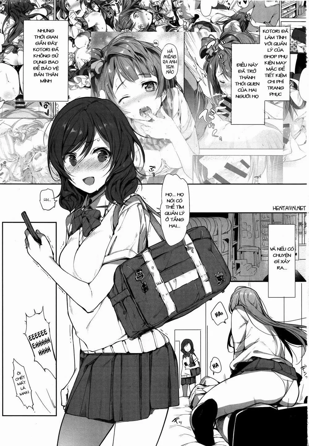 HentaiVN.net - Ảnh 3 - UR THE BEST! (Love Live) - Chap 2