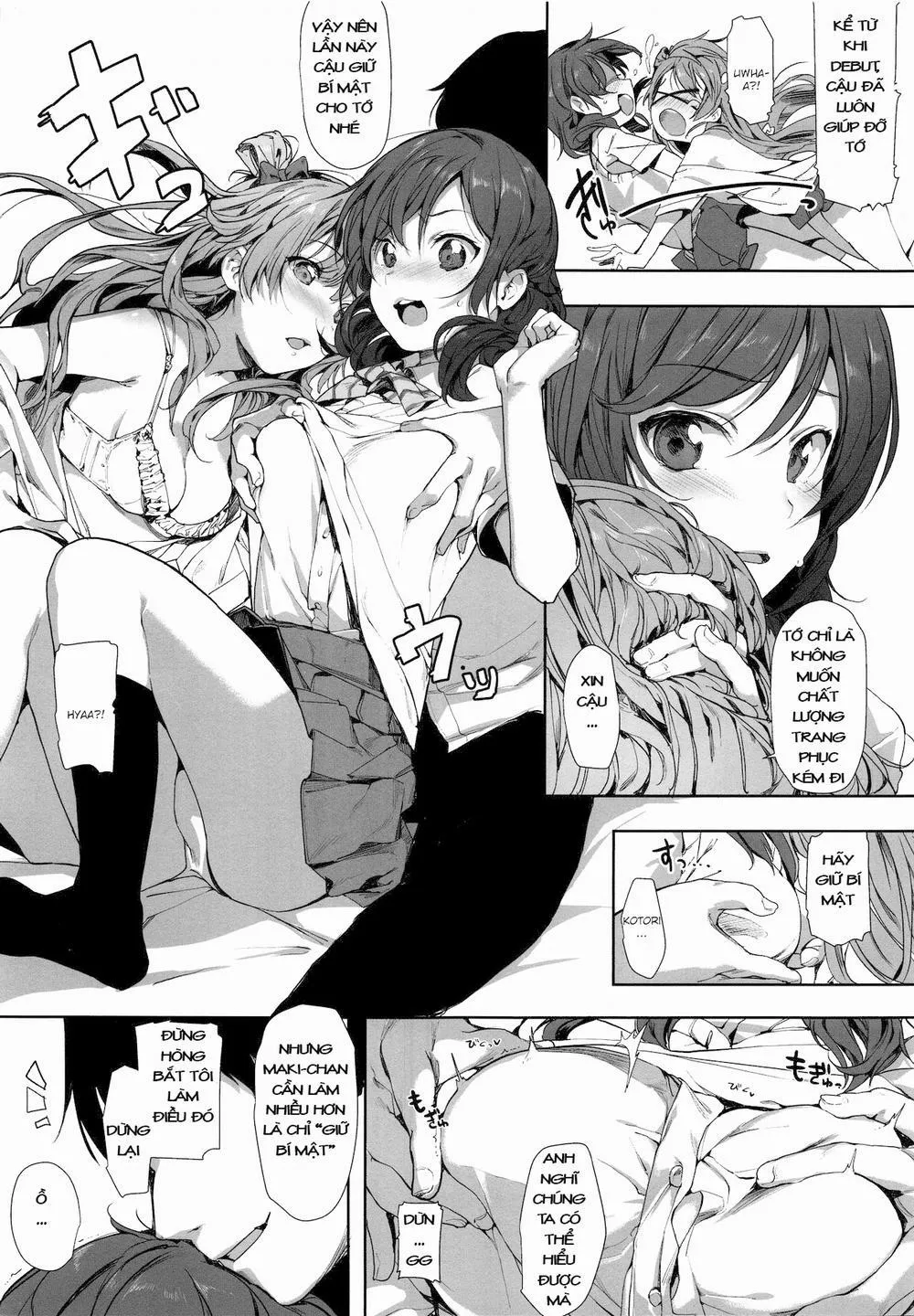 HentaiVN.net - Ảnh 5 - UR THE BEST! (Love Live) - Chap 2