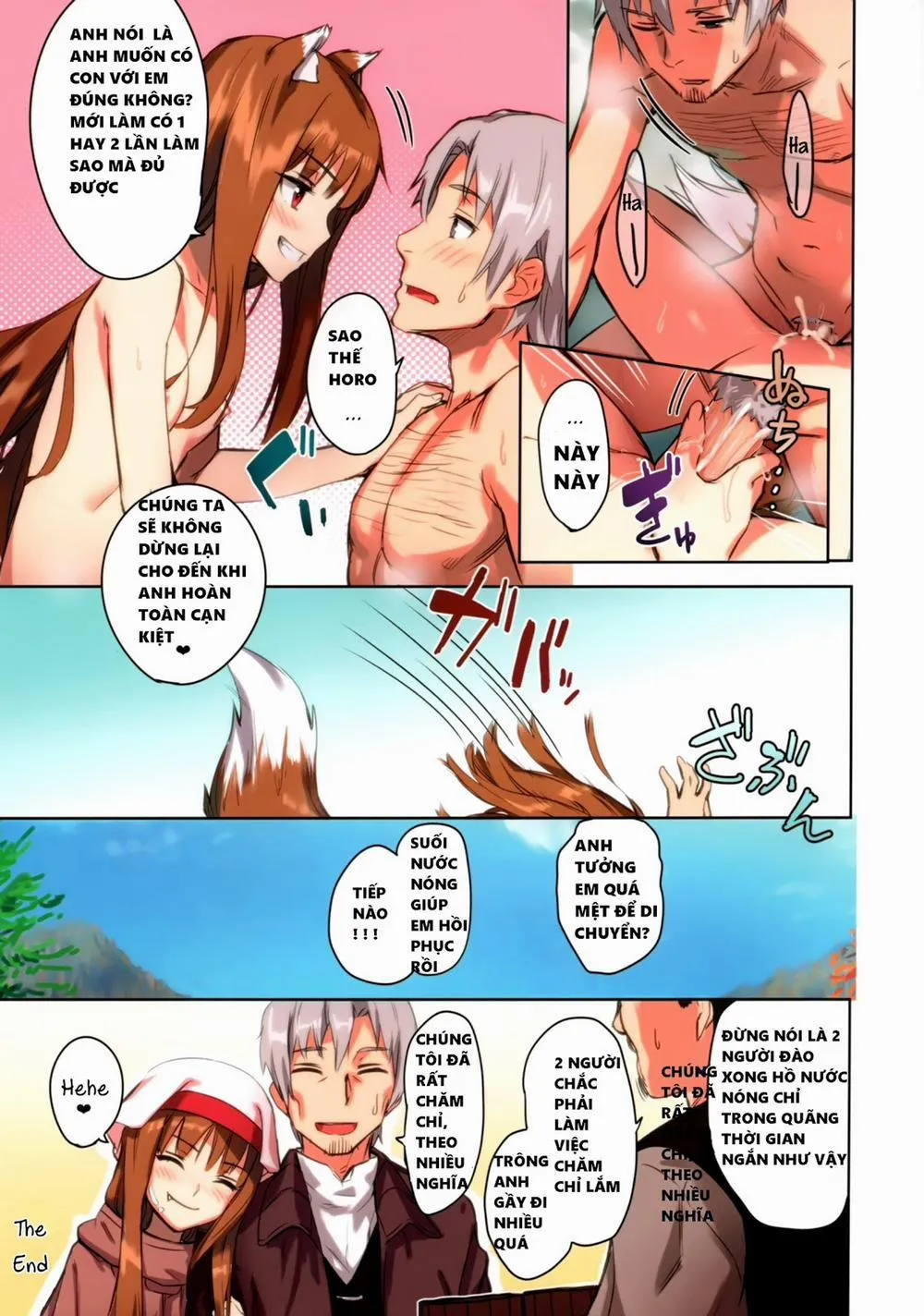 HentaiVN.net - Ảnh 20 - Wacchi to Nyohhira Bon - FULL COLOR (Spice and Wolf) - Chap 1