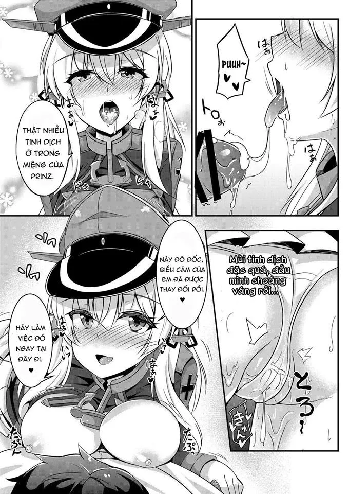 HentaiVN.net - Ảnh 12 - Teitoku to Futari no Nichijou (Kantai Collection -KanColle-) [Daily life of admiral and two German ship; 提督と二人の日常 (艦隊これくしょん -艦これ-)] - Chap 1