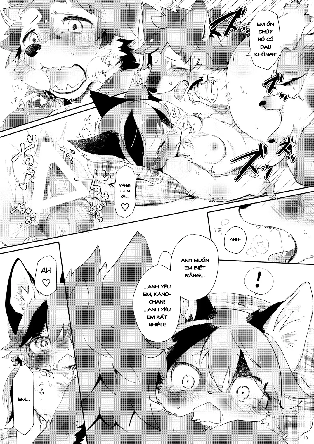 HentaiVN.net - Ảnh 11 - Kemokano Banashi - Chap 1